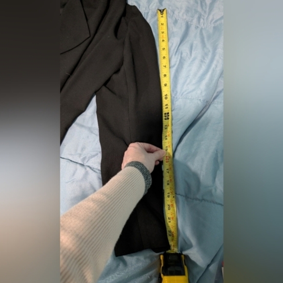 DKNY Black Draped Blazer - Picture 6 of 9